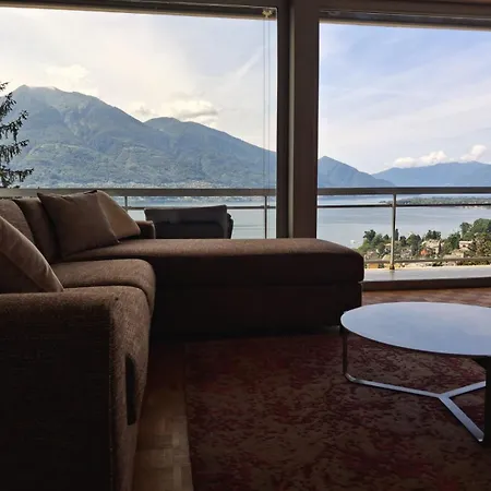 Apartamento Chiar Di Luna By Quokka 360 - Loft With View Of Maggiore Minusio